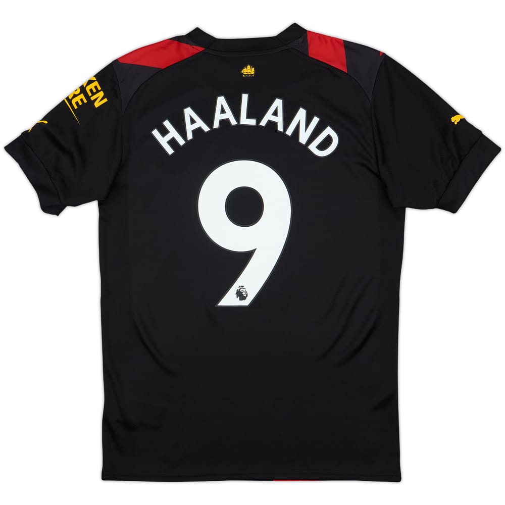 2022-23 Manchester City Away Shirt Haaland #9 (S)