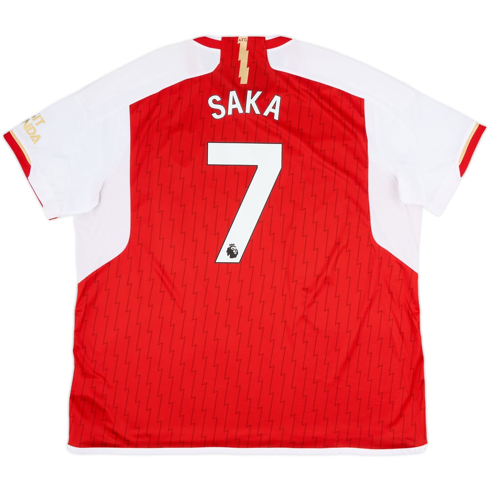 2023-24 Arsenal Home Shirt Saka #7 - 8/10 - (3XL)
