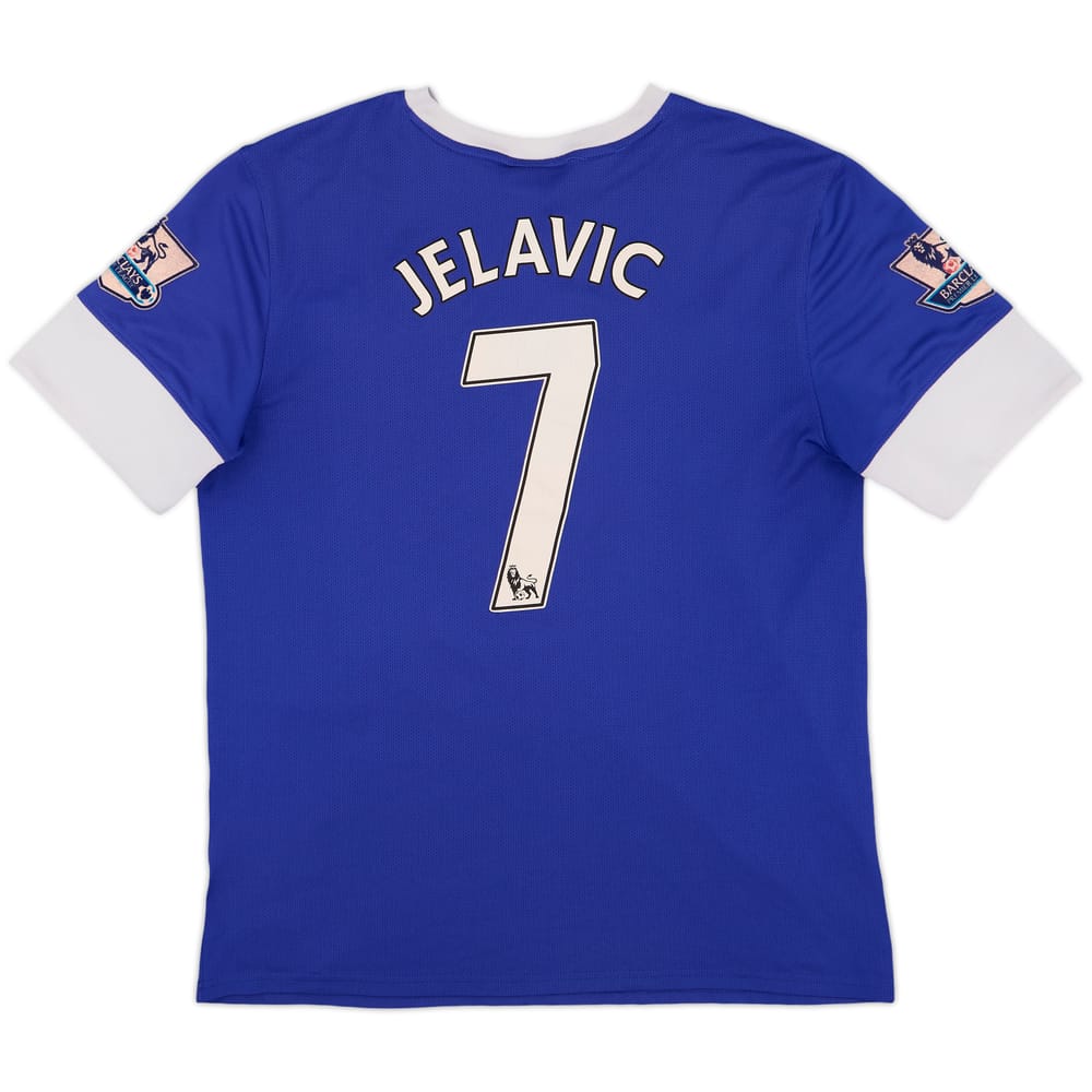 2012-13 Everton Home Shirt Jelavic #7 - 7/10 - (L)
