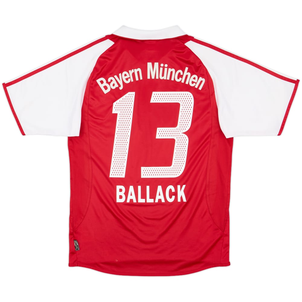 2004-05 Bayern Munich Home Shirt Ballack #13 - 6/10 - (S)