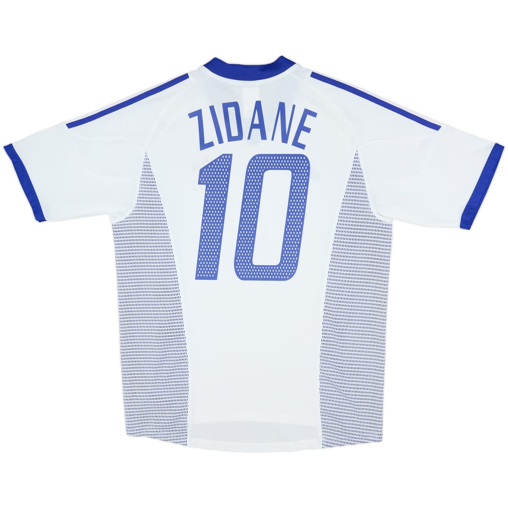 2002-04 France Away Shirt Zidane #10 - 9/10 - (M)