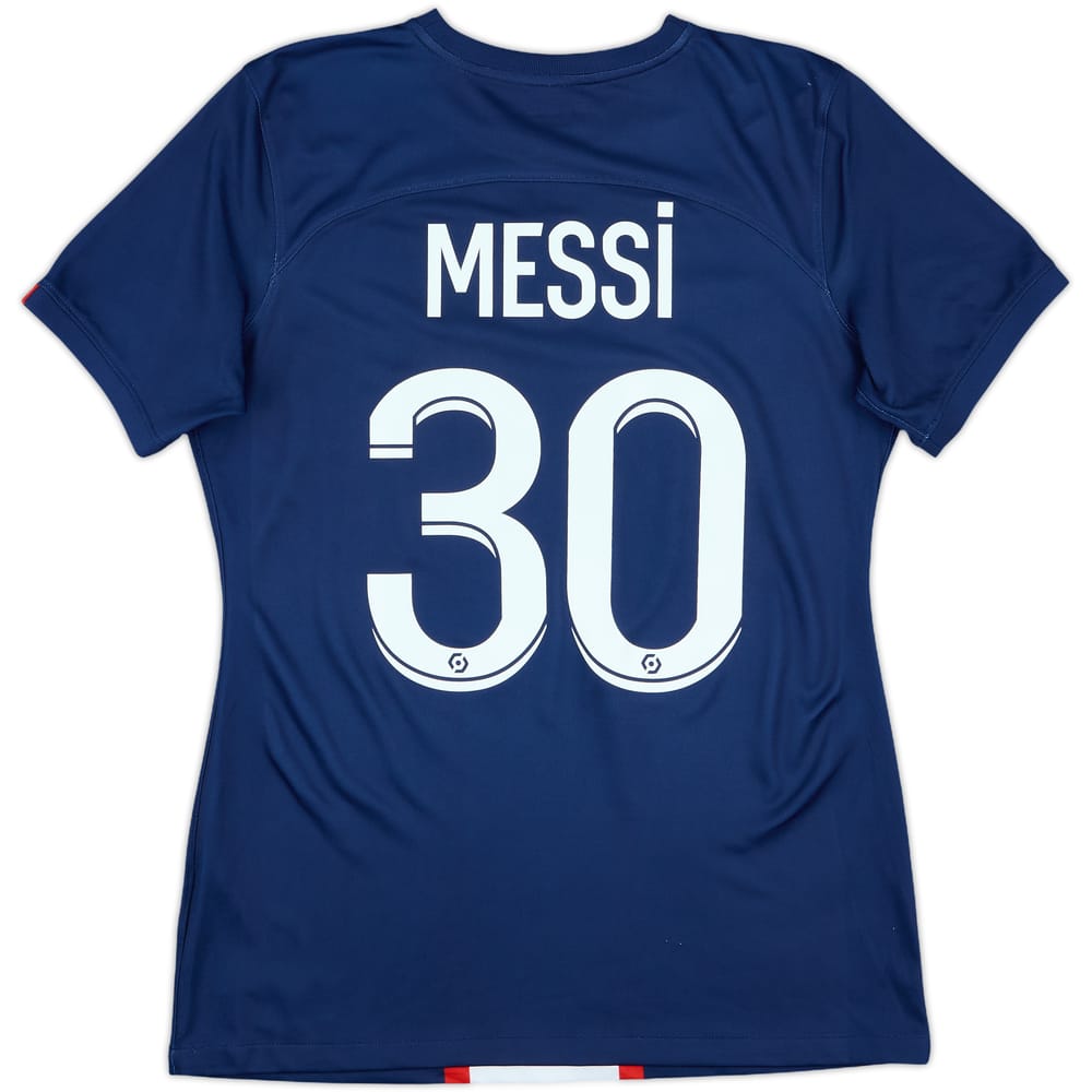 2022-23 Paris Saint-Germain Home Shirt Messi #30 - 6/10 - (Women's M)