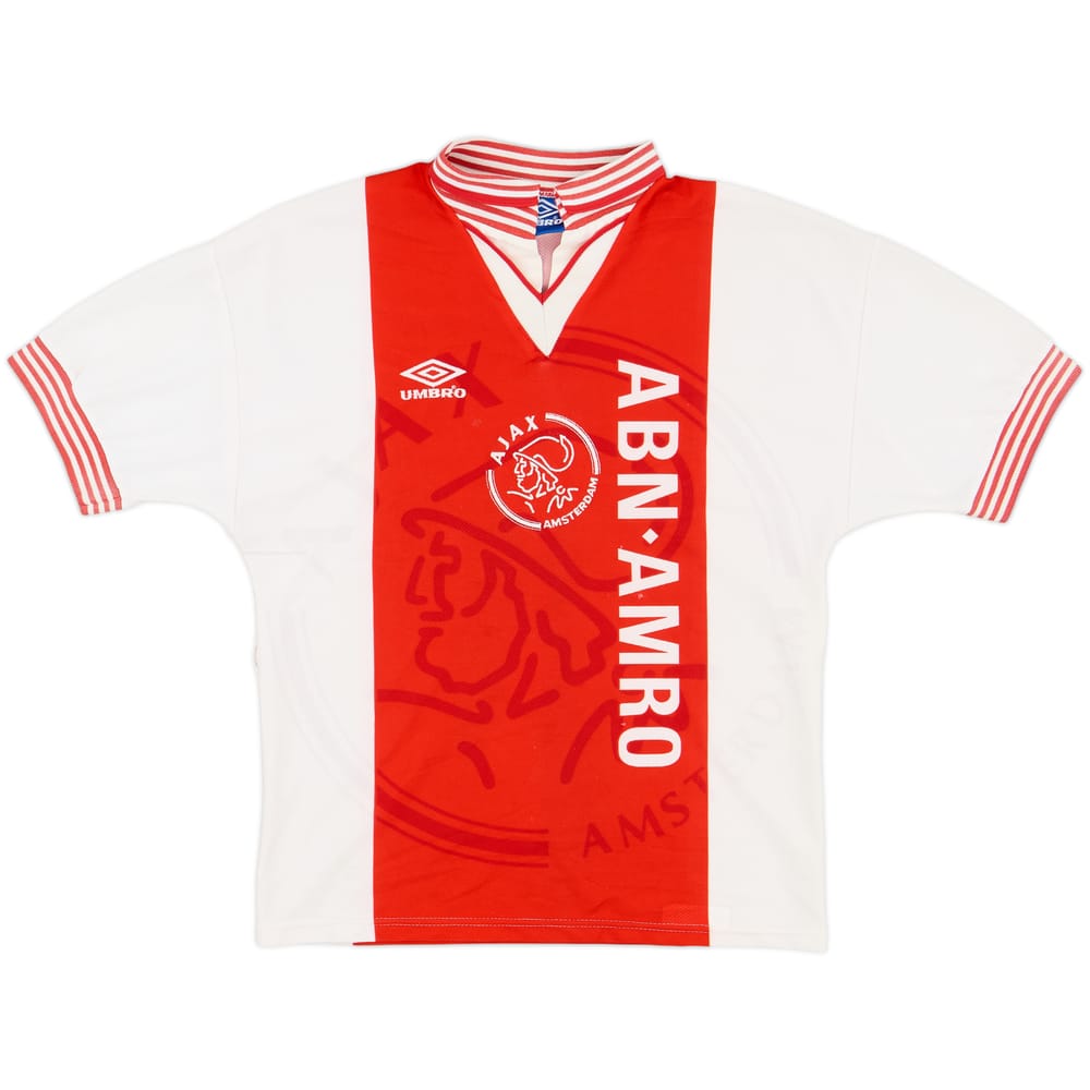 1995-96 Ajax Home Shirt - 7/10 - (Y)