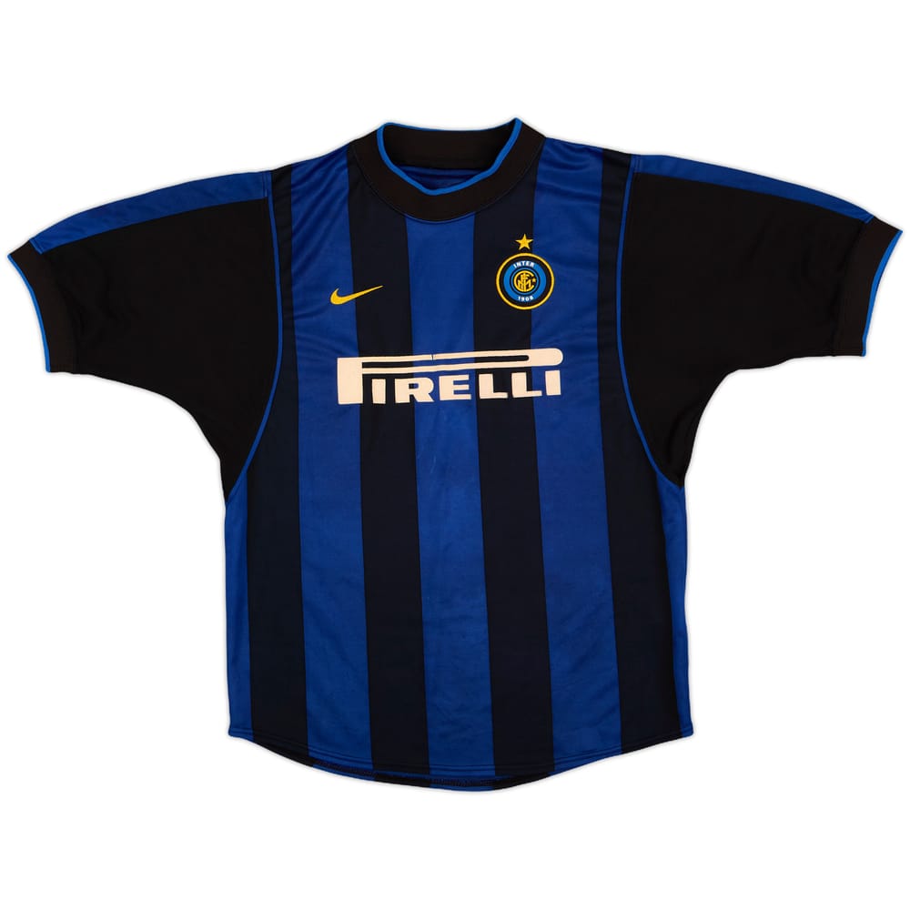 2000-01 Inter Milan Home Shirt - 6/10 - (XL.Boys)