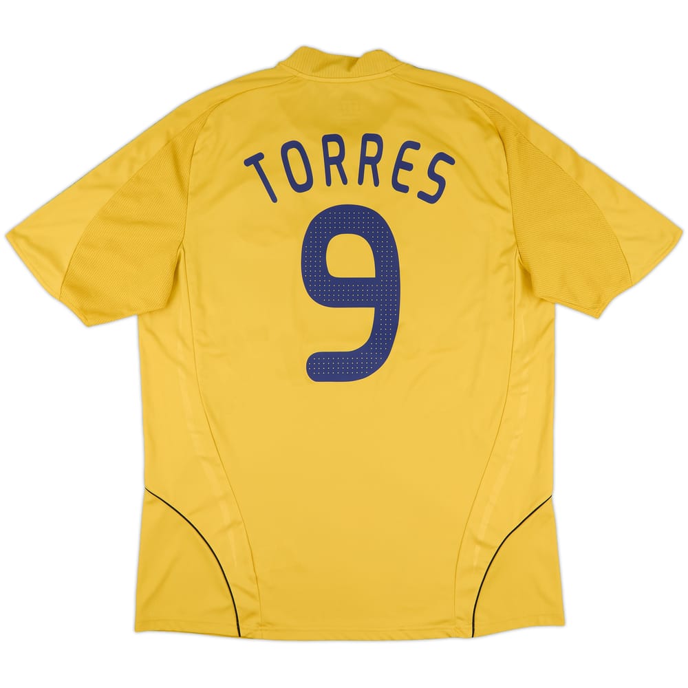 2008-10 Spain Away Shirt Torres #9 - 8/10 - (XL)