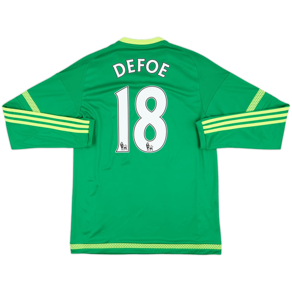 2015-16 Sunderland Away L/S Shirt Defoe #18 - 9/10 - (M)