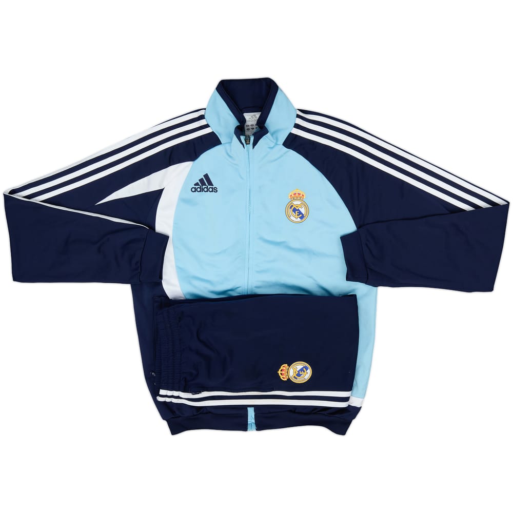 2007-08 Real Madrid adidas Tracksuit - 7/10 - (S)
