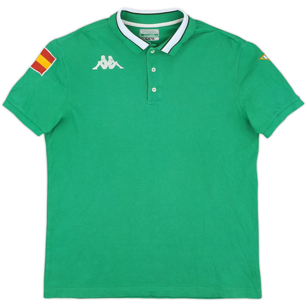 2008-09 Real Betis Kappa Polo Shirt - 7/10 - (XL)