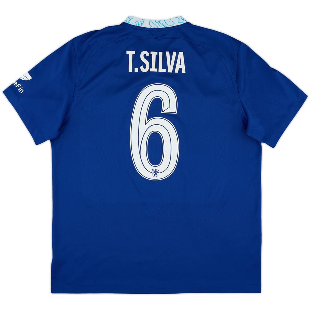 2022-23 Chelsea Home Shirt T.Silva #6 - 6/10 - (L)
