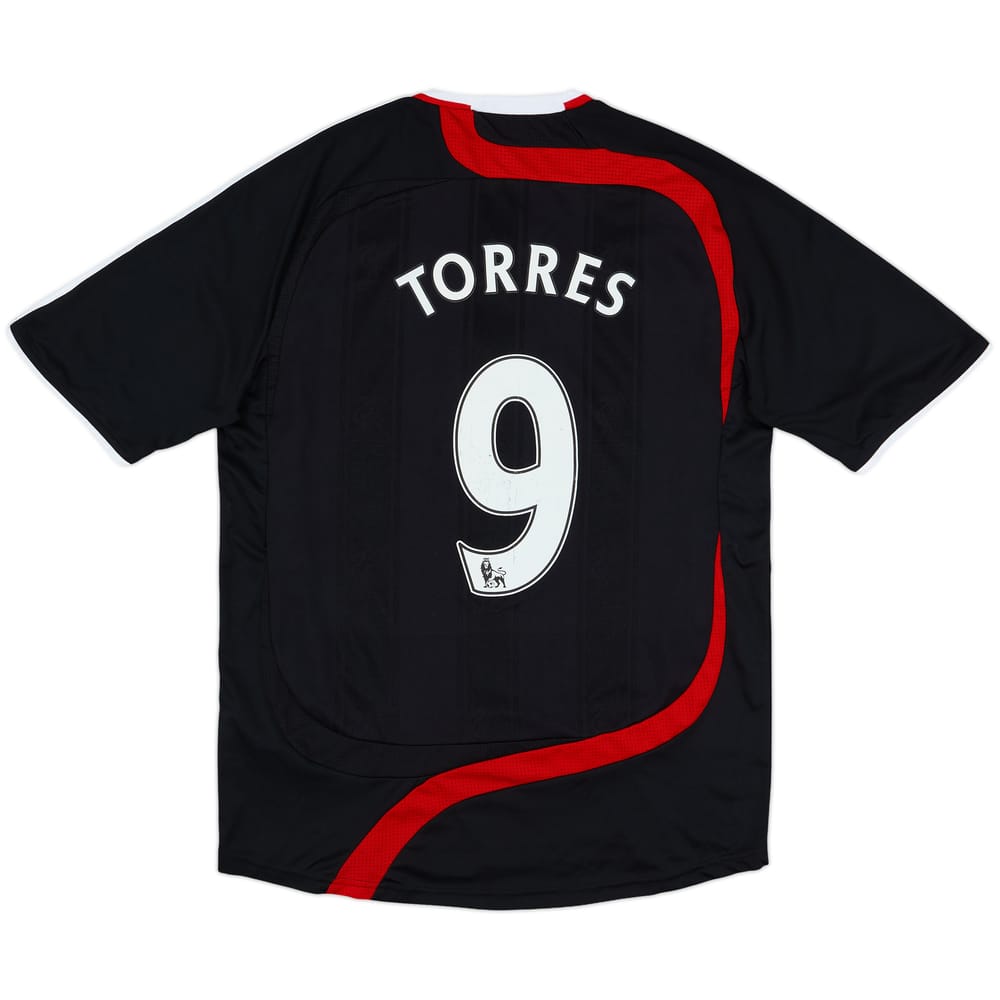 2007-08 Liverpool Third Shirt Torres #9 - 6/10 - (M)