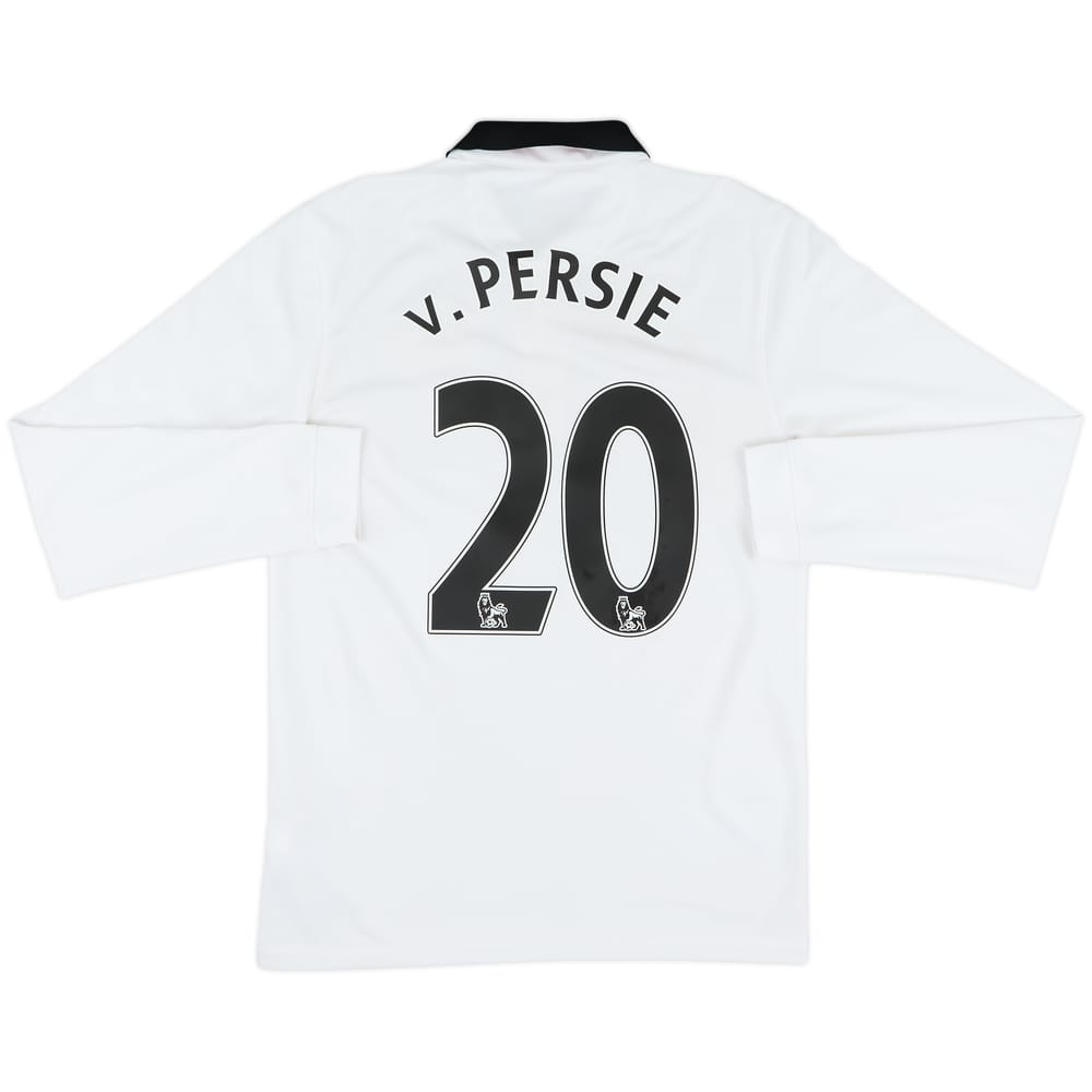 2014-15 Manchester United Away L/S Shirt v.Persie #20 - 7/10 - (S)