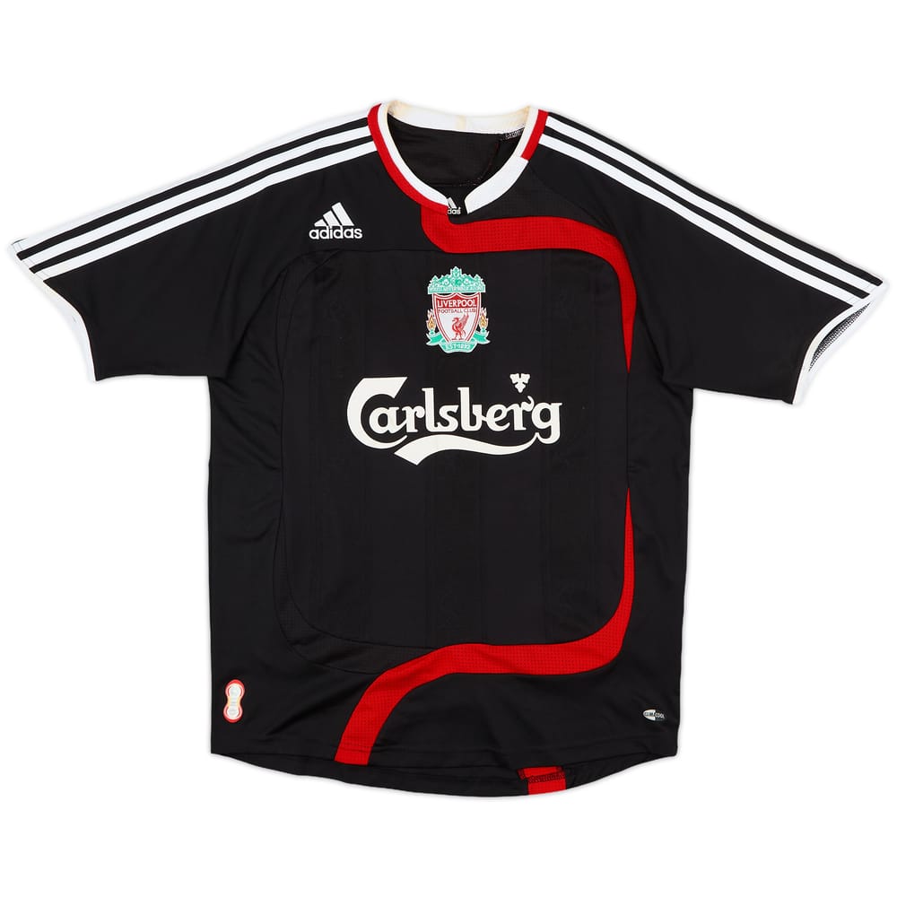2007-08 Liverpool Third Shirt - 7/10 - (L.Boys)