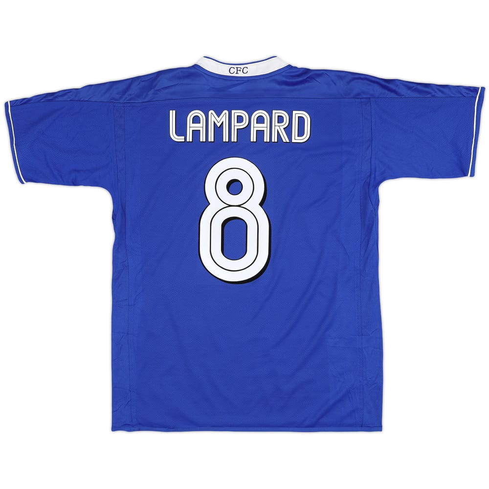 2003-05 Chelsea Home Shirt Lampard #8 - 6/10 - (M)