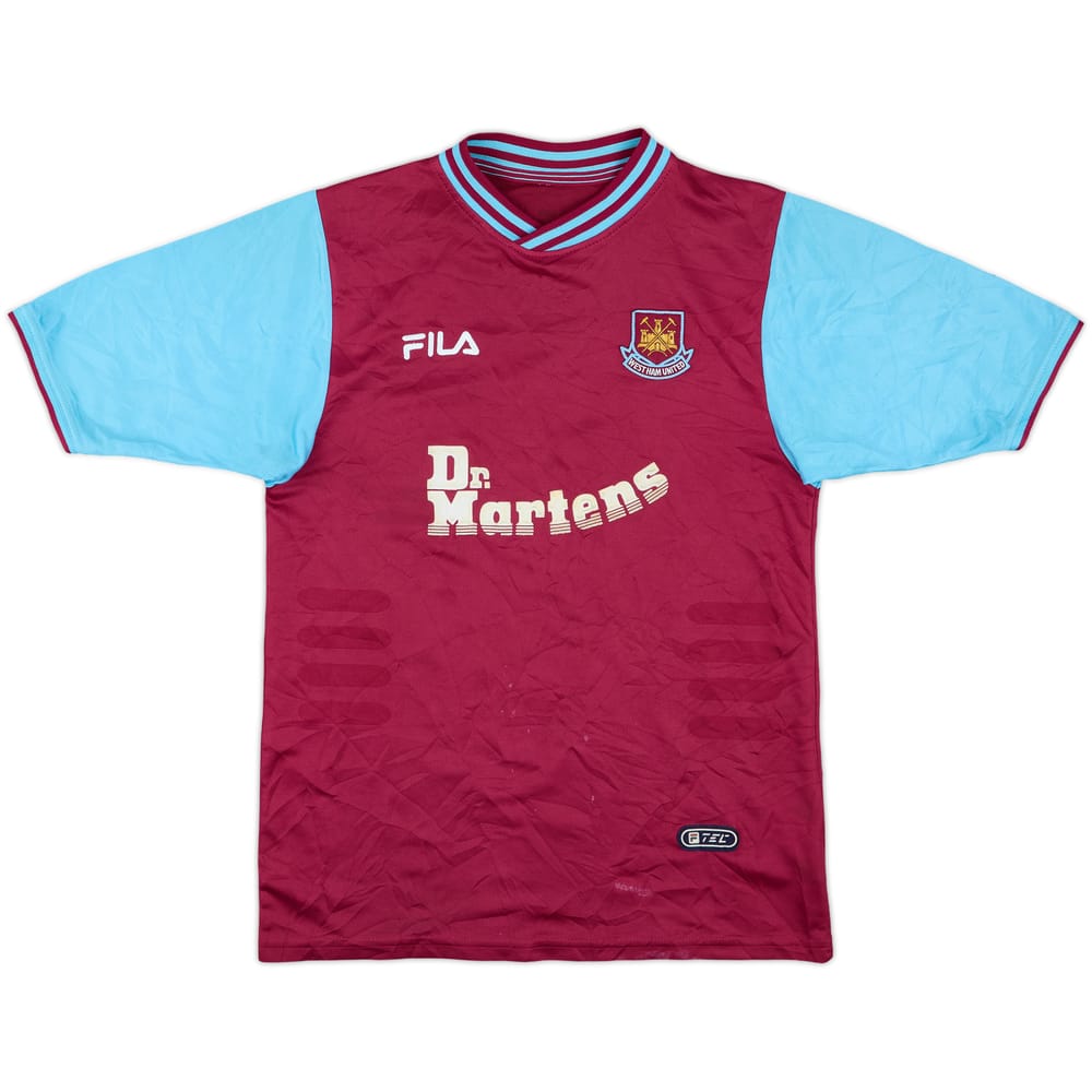 2001-03 West Ham Home Shirt - 6/10 - (M.Boys)