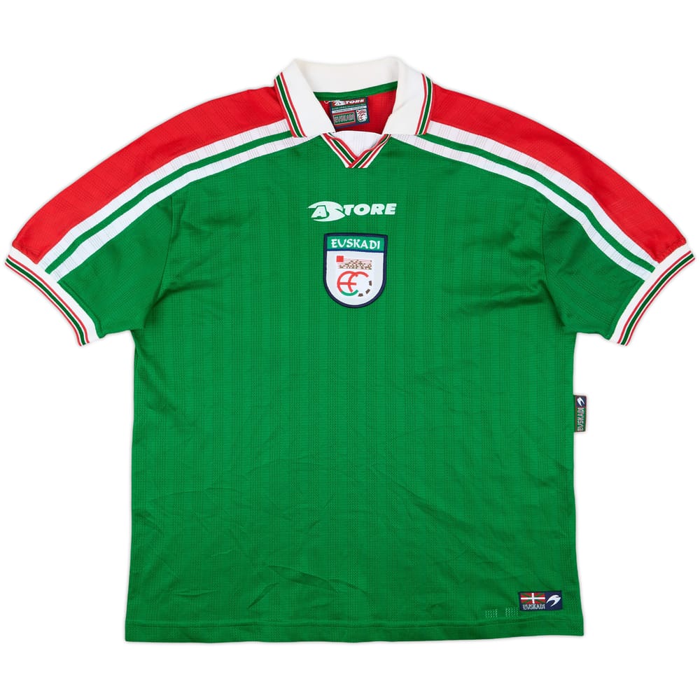 1998-00 Basque Country (Euskadi) Match Issue Home Shirt #13