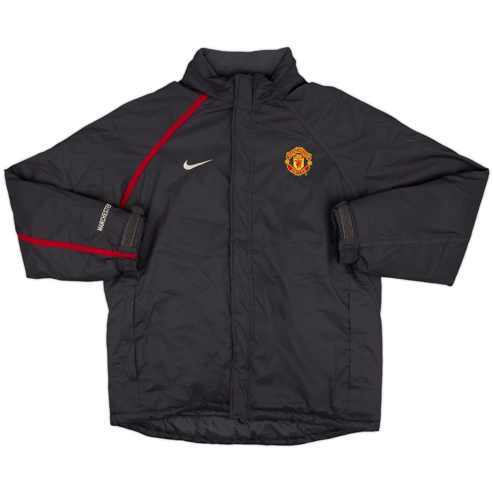 2004-06 Manchester United Nike Padded Bench Coat - 8/10 - (M)