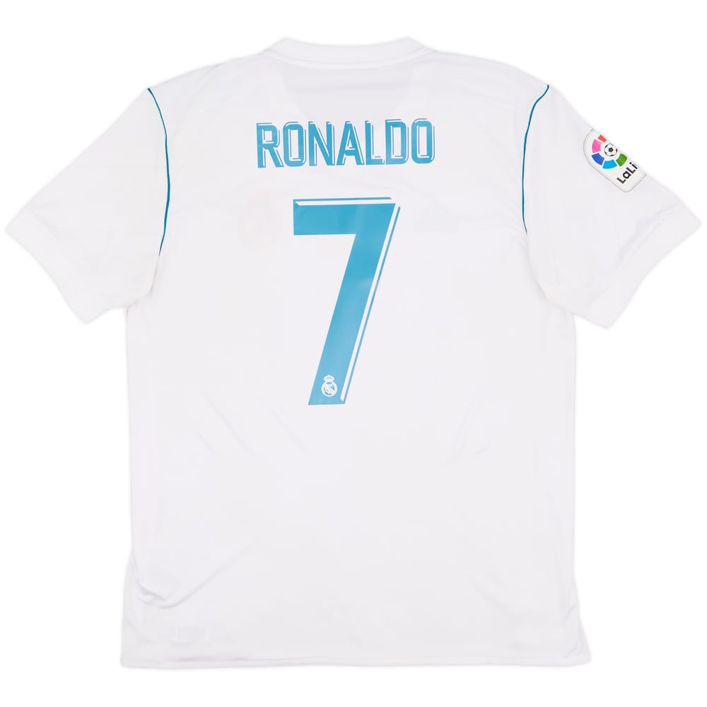 2017-18 Real Madrid Home Shirt Ronaldo #7 - 7/10 - (L)