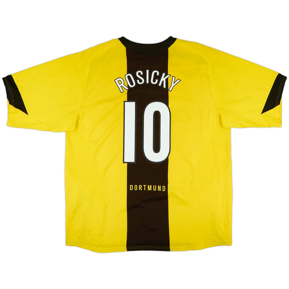 2005-06 Borussia Dortmund Home Shirt Rosicky #10 - 6/10 - (3XL)