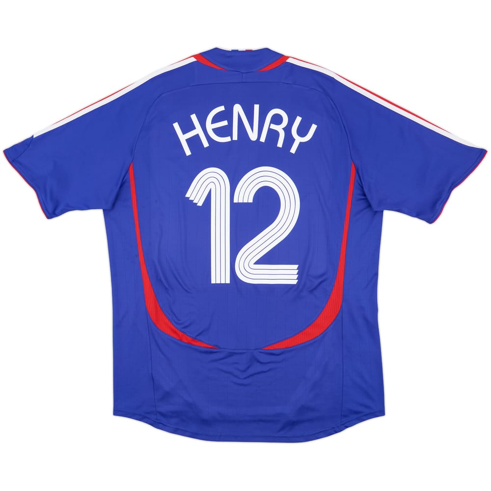 2006-07 France Home Shirt Henry #12 - 8/10 - (XL)