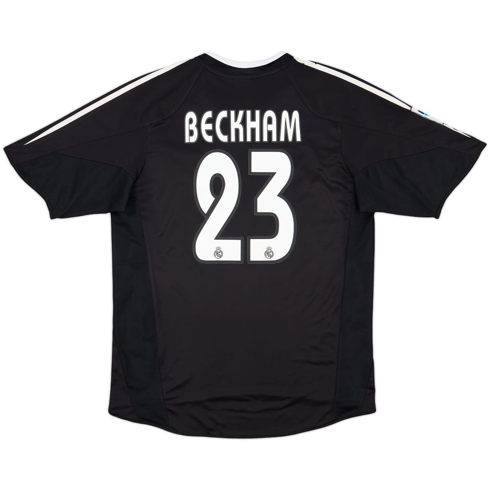 2004-05 Real Madrid Away Shirt Beckham #23 - 5/10 - (L)