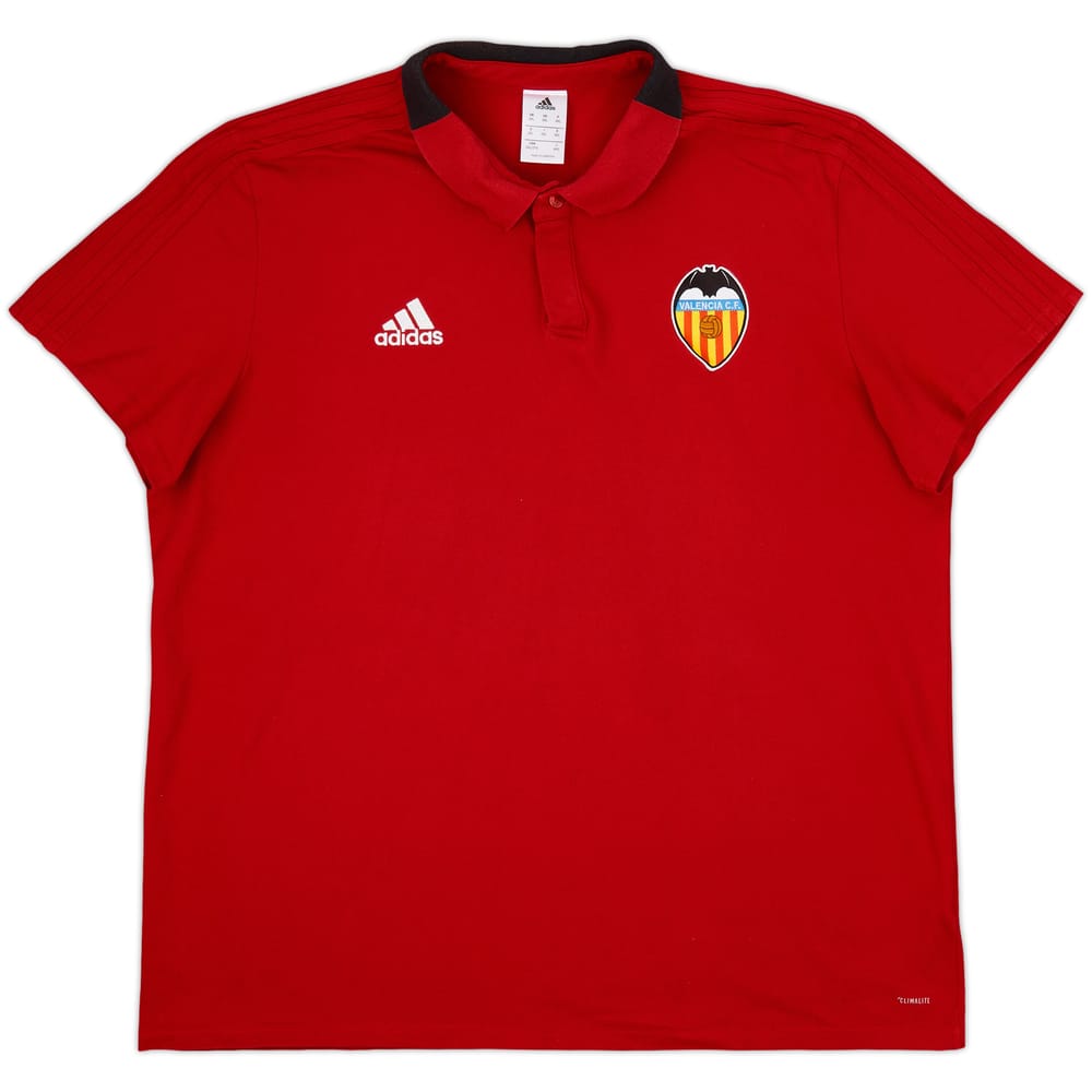 2018-19 Valencia adidas Polo Shirt - 7/10 - (XXL)