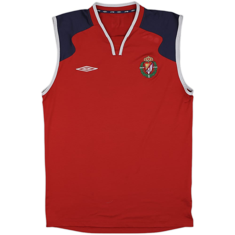 2004-05 Real Valladolid Umbro Training Vest - 7/10 - (L)