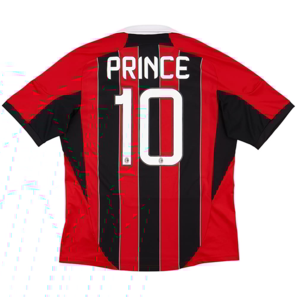 2012-13 AC Milan Home Shirt Prince #10 - 8/10 - (XL)