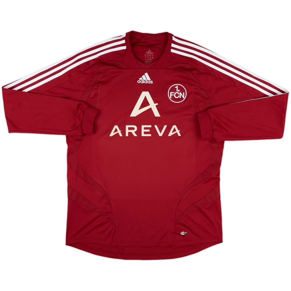 2008-09 Nurnberg Home L/S Shirt - 7/10 - (L)