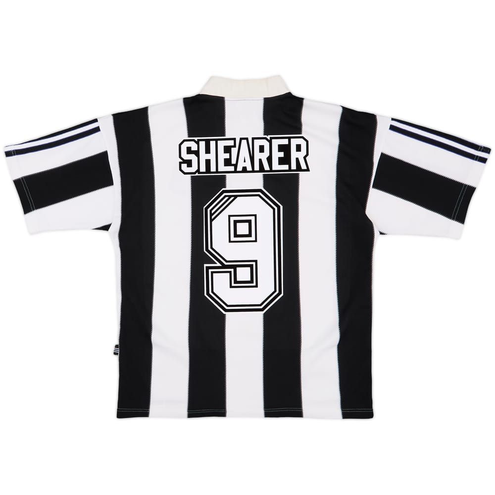 1995-97 Newcastle Home Shirt Shearer #9 - 8/10 - (S)