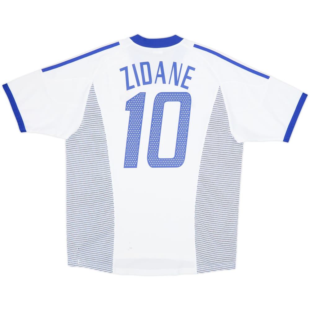 2002-04 France Away Shirt Zidane #10 - 8/10 - (L)