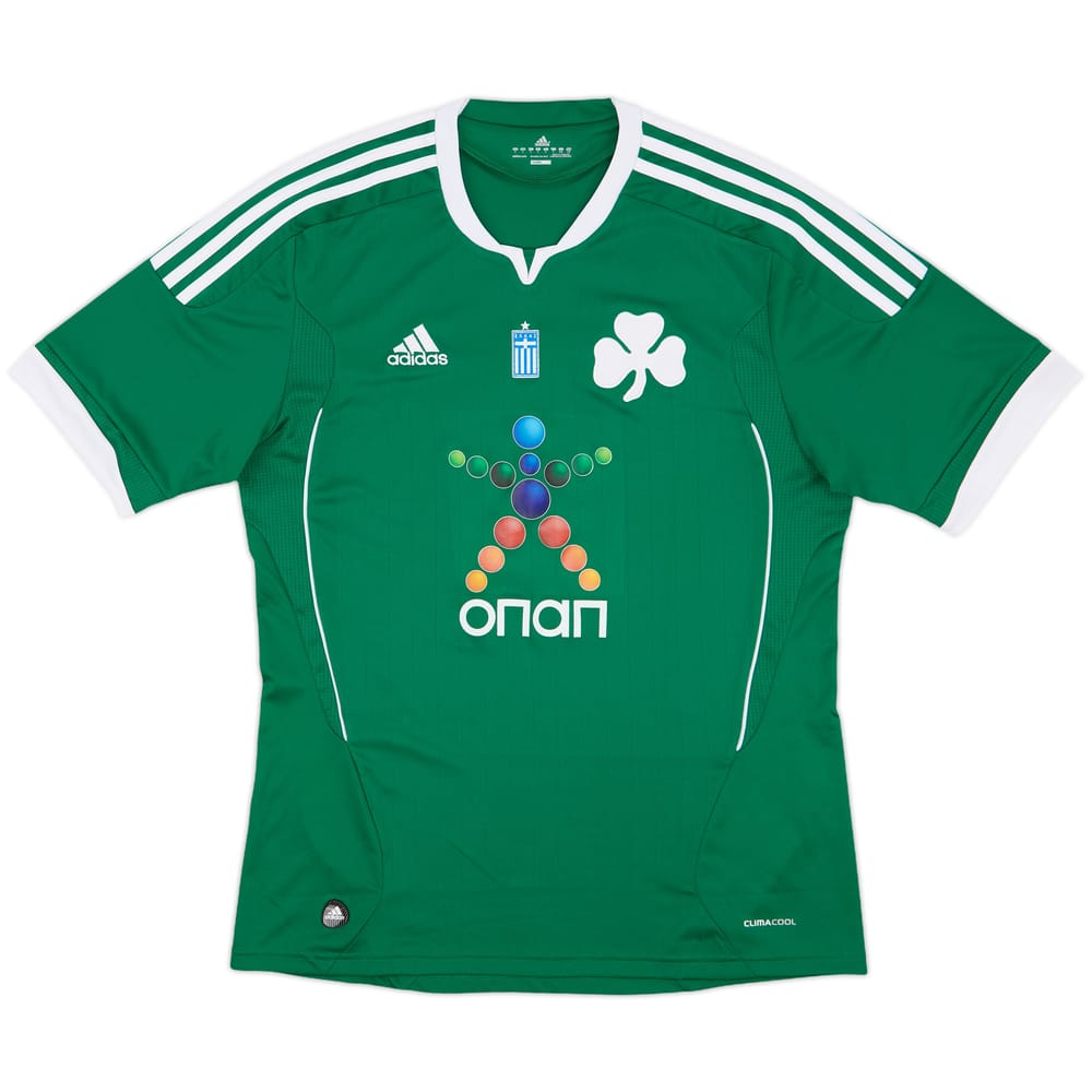 2011-12 Panathinaikos Home Shirt - 9/10 - (L)
