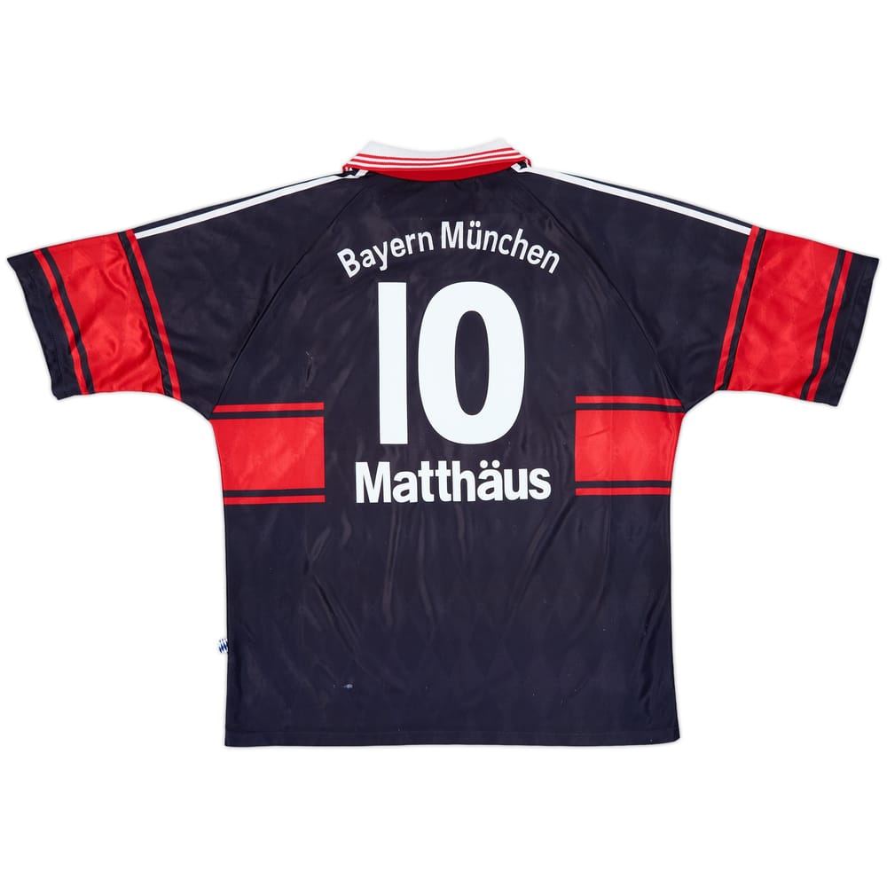 1997-99 Bayern Munich Home Shirt Matthaus #10 - 6/10 - (XL)