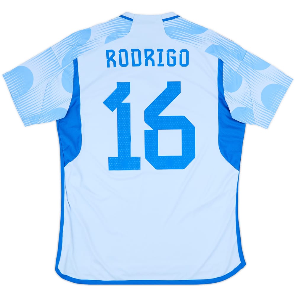 2022-23 Spain Away Shirt Rodrigo #16 - 10/10 - (L)