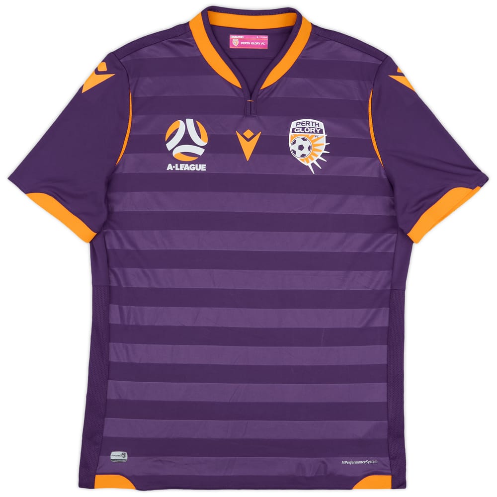 2020-21 Perth Glory Home Shirt - 9/10 - (L)