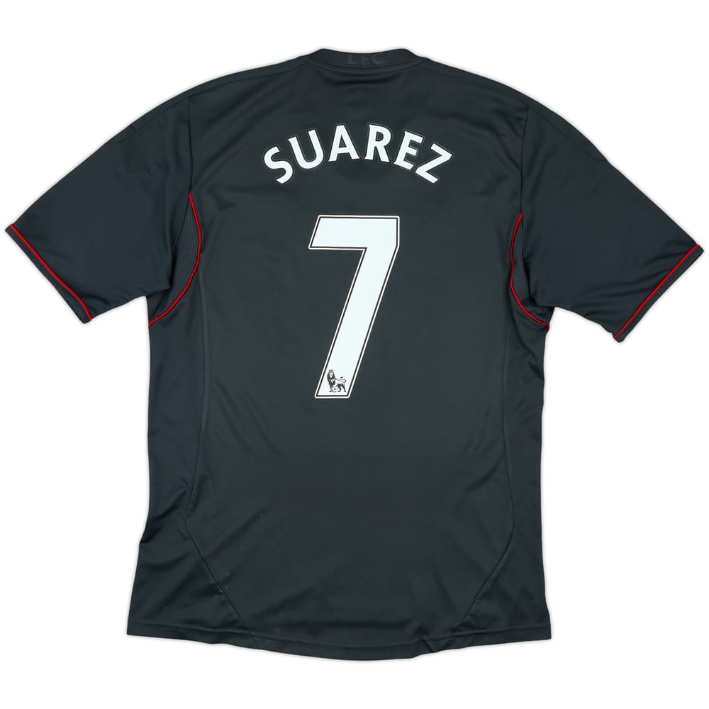 2011-12 Liverpool Away Shirt Suarez #7 - 8/10 - (M)