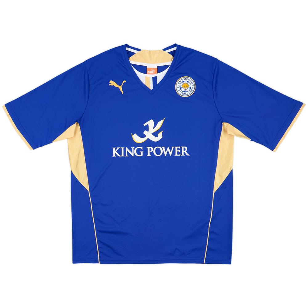 2013-14 Leicester Home Shirt - 6/10 - (XL)