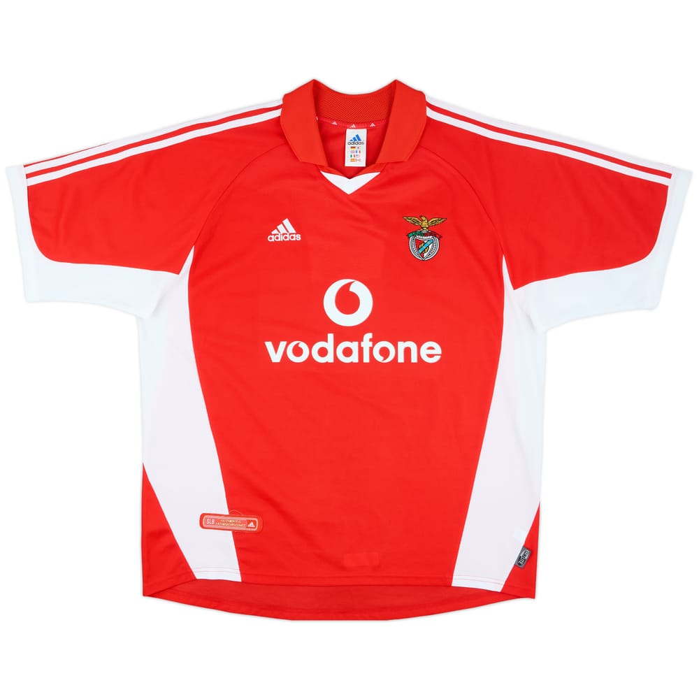 2001-02 Benfica Home Shirt - 10/10 - (XL)