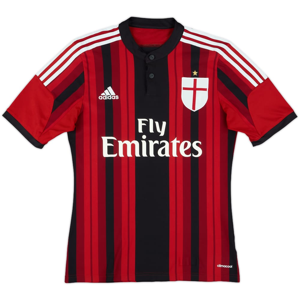 2014-15 AC Milan Home Shirt - 8/10 - (S)