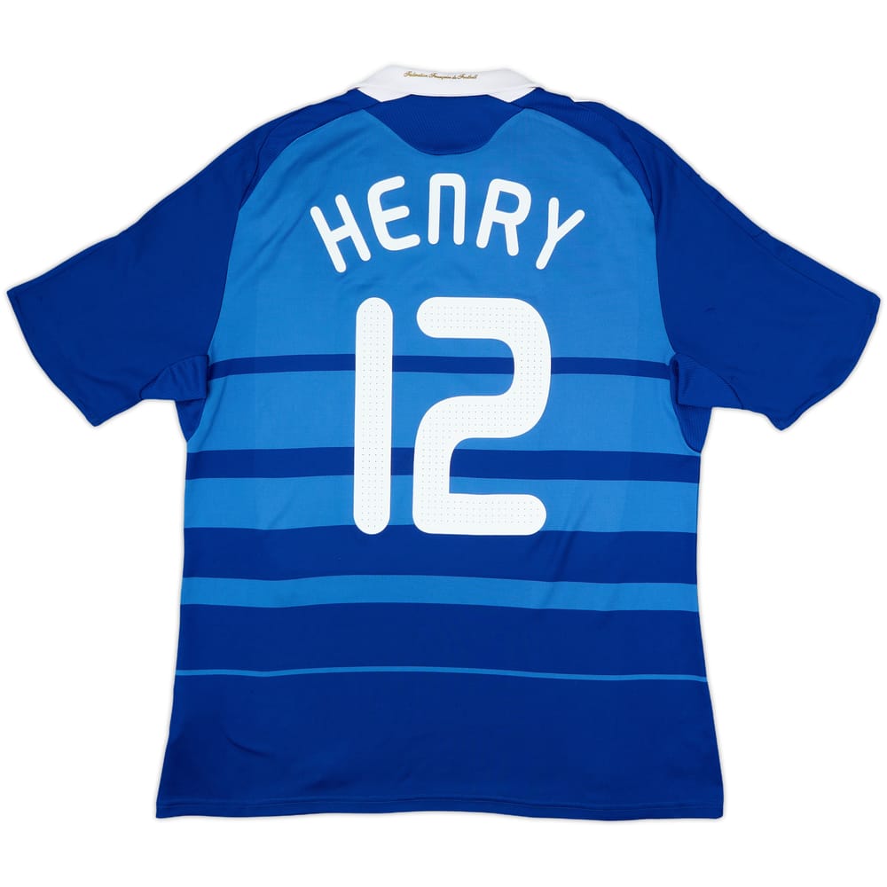 2008-09 France Home Shirt Henry #12 - 6/10 - (XL)