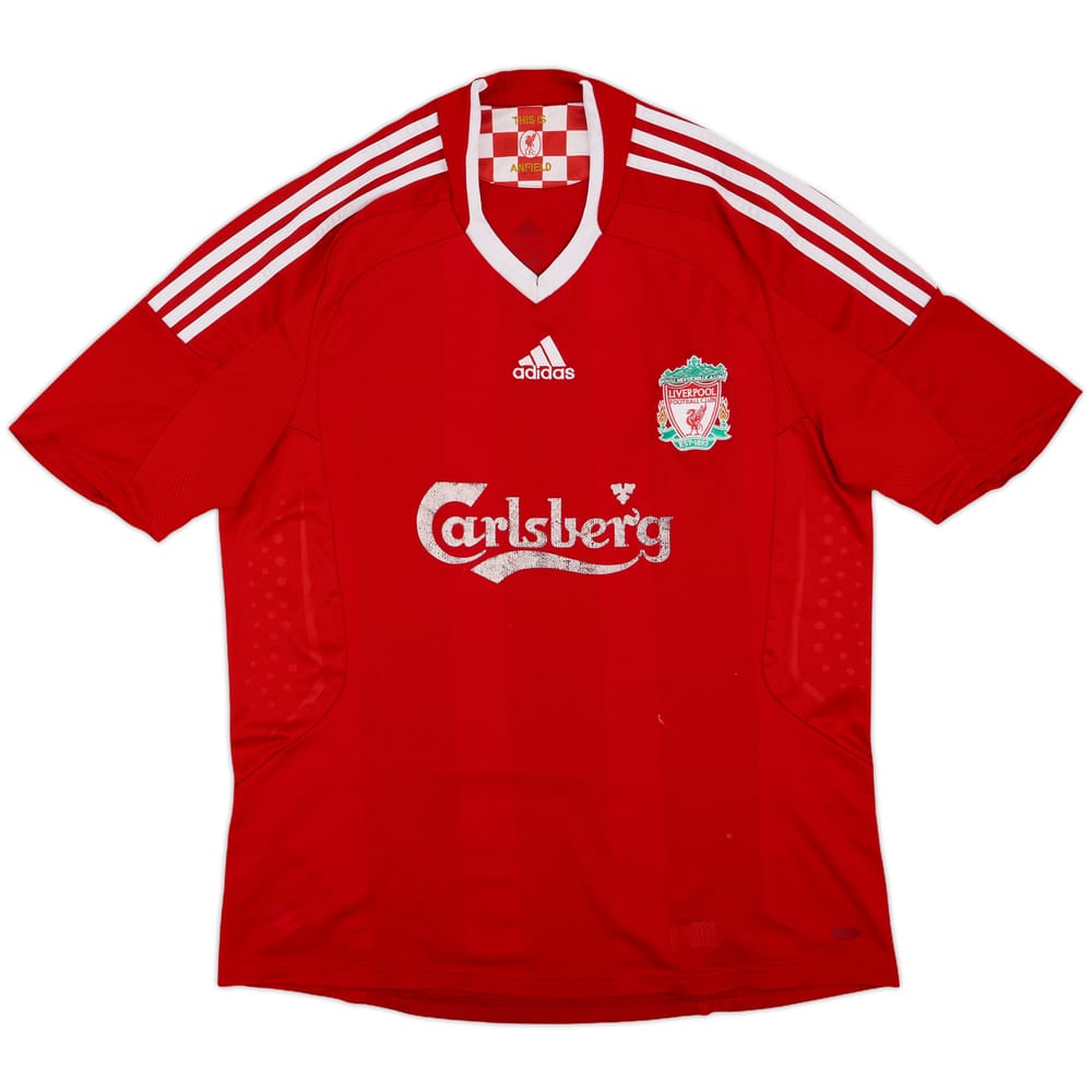 2008-10 Liverpool Home Shirt - 4/10 - (L)
