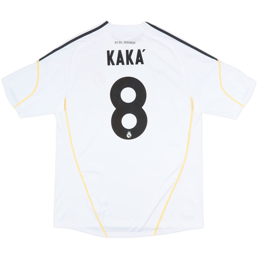 2009-10 Real Madrid Home Shirt Kaka #8 - 9/10 - (XL)