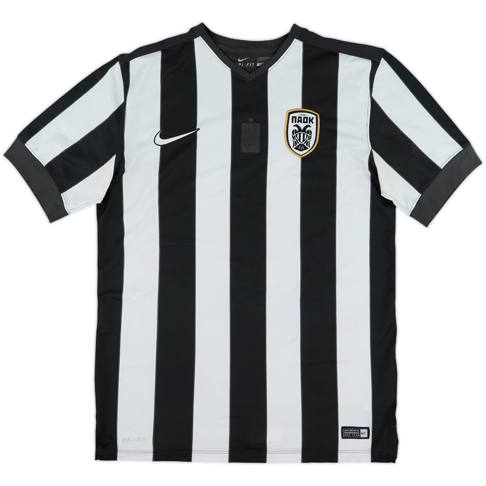 2014-15 PAOK Home Shirt - 6/10 - (M)