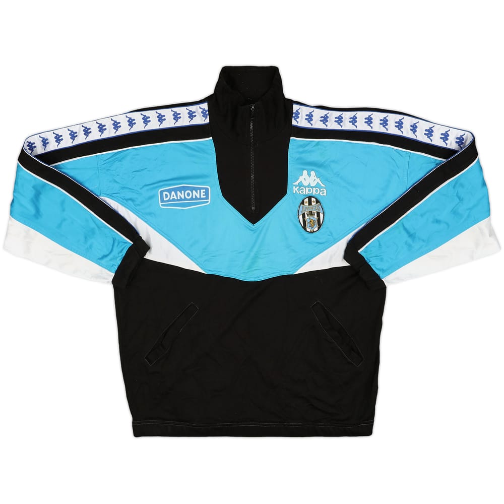 1992-93 Juventus Kappa 1/4 Zip Track Jacket - 5/10 - (XL)