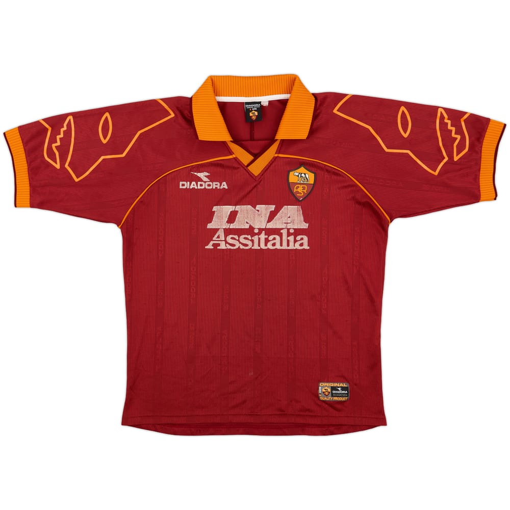 1999-00 Roma Home Shirt - 5/10 - (L)