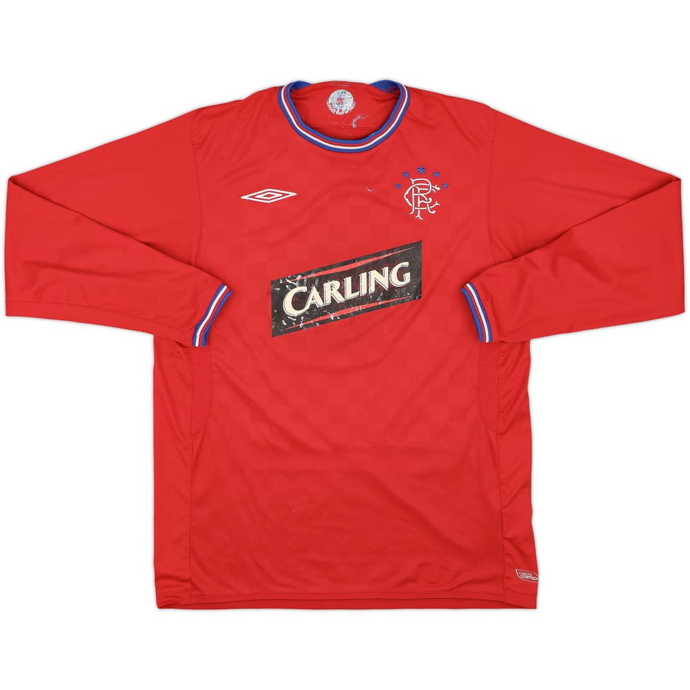 2009-10 Rangers Away L/S Shirt - 4/10 - (L)