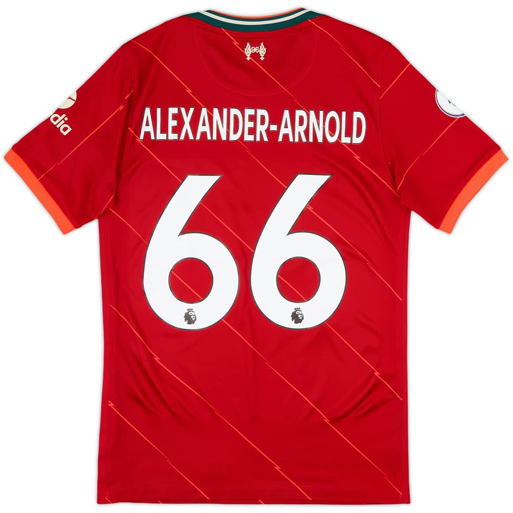 2021-22 Liverpool Home Shirt Alexander-Arnold #66 - 6/10 - (S)