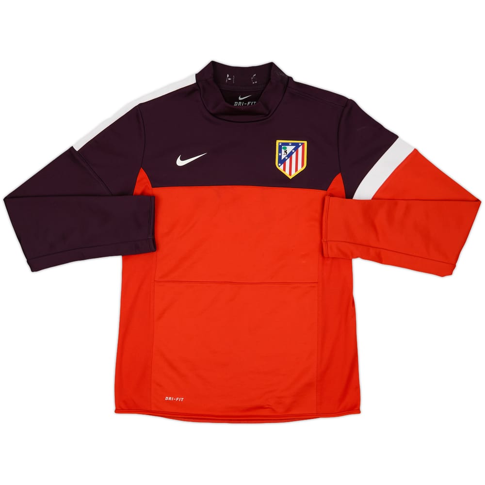 2012-13 Atletico Madrid Nike Drill Top - 5/10 - (M)
