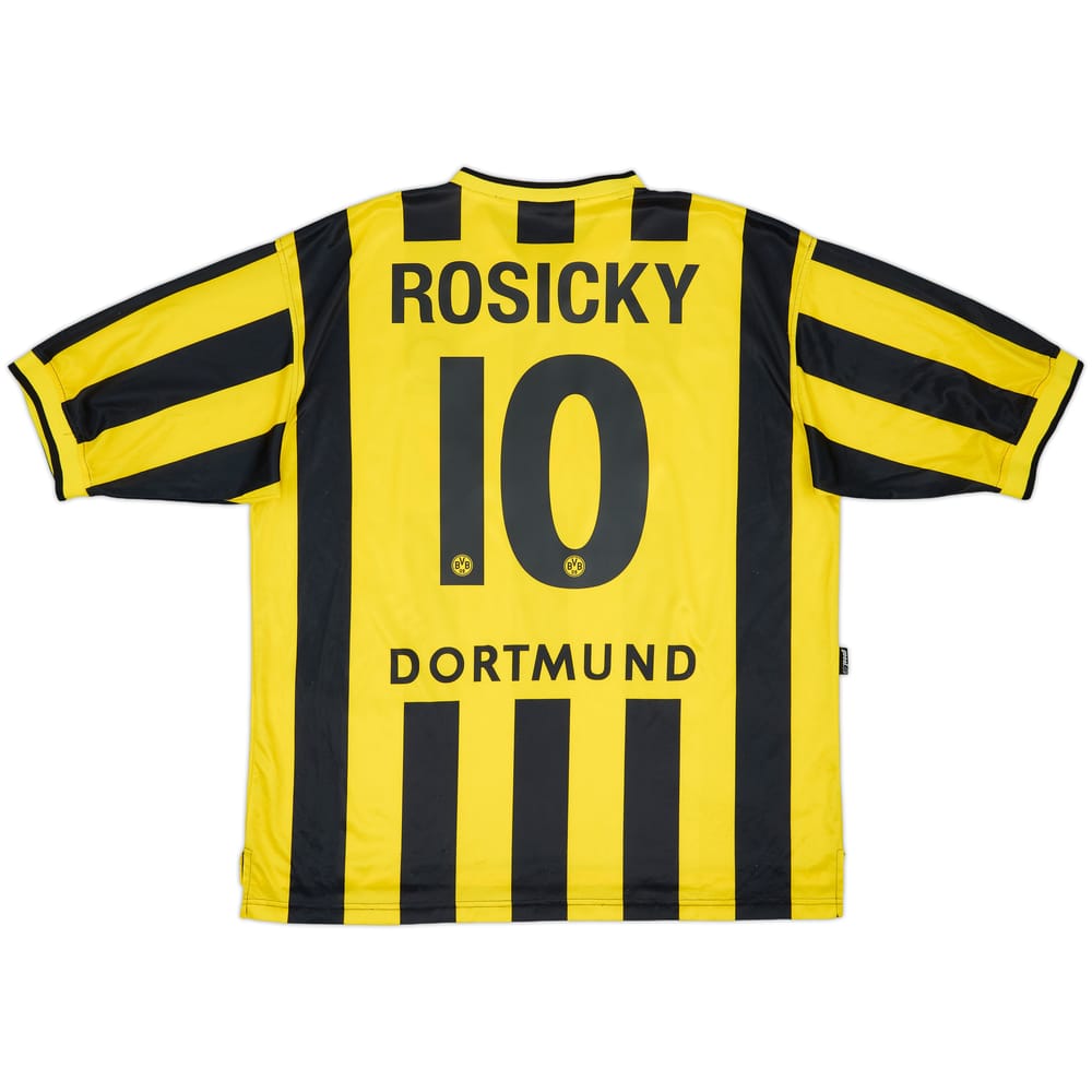 2000-02 Borussia Dortmund Home Shirt Rosicky #10 - 6/10 - (XXL)
