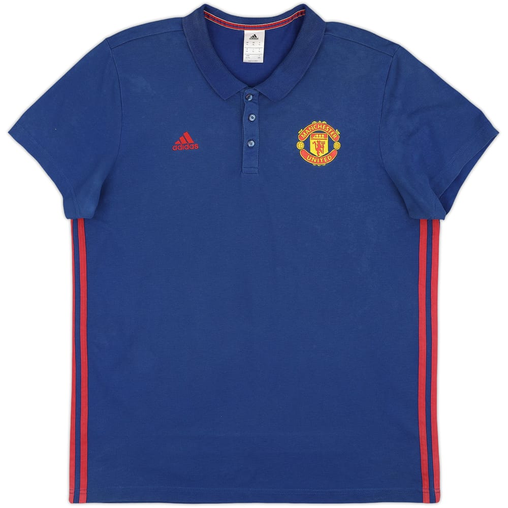 2016-17 Manchester United adidas Polo Shirt - 5/10 - (XL)
