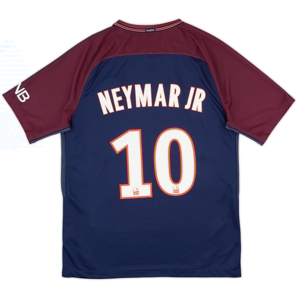 2017-18 Paris Saint-Germain Home Shirt Neymar Jr #10 - 8/10 - (M)